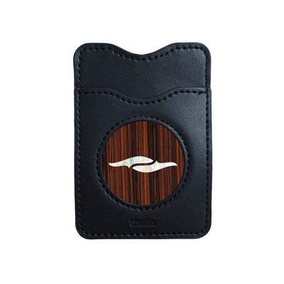 Thalia Phone Wallet Pearl Element | Leather Phone Wallet Indian Rosewood