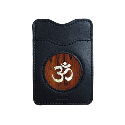 Thalia Phone Wallet Pearl OM | Leather Phone Wallet Santos Rosewood