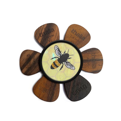 Thalia Pick Puck "Save the Bees" Vintage Pearl | Pick Puck 2.0