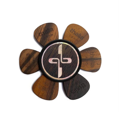 Thalia Pick Puck Thalia Logo | Pick Puck 2.0 Brazilian Black Cherry & Mother of Pearl
