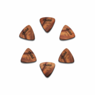 Thalia Picks Tri-Pick Shape | Rosewood 2.0 Pick Pack Mixed / 6
