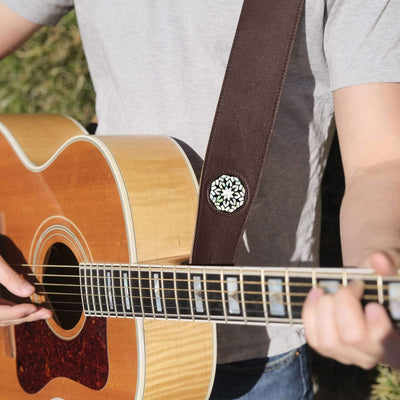 Thalia Strap Stargazer Pearl Inlay | Italian Leather Strap