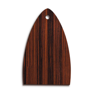 Thalia Truss Rod Cover Custom Truss Rod Cover | Shape T12 - Fits Many PRS Guitars Just Wood / Indian Rosewood