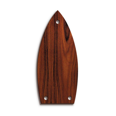 Thalia Truss Rod Cover Custom Truss Rod Cover | Shape T9 - Fits Most Gretsch Guitars Just Wood / Santos Rosewood