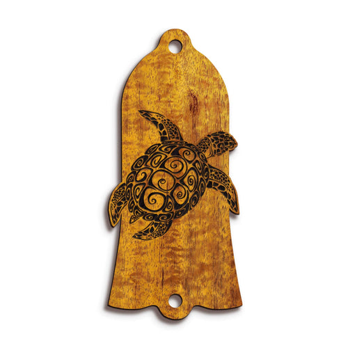 Thalia Truss Rod Cover Hawaiian Sea Turtle "Honu" | Custom Truss Rod Cover T1 (Gibson Bell)