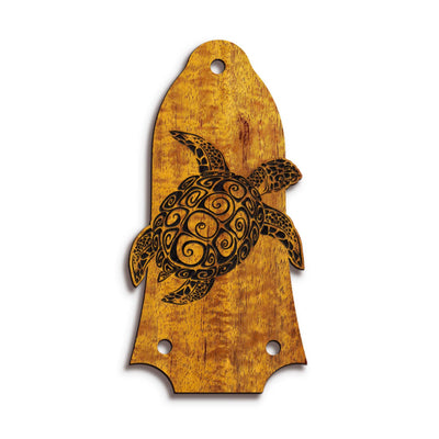 Thalia Truss Rod Cover Hawaiian Sea Turtle "Honu" | Custom Truss Rod Cover T6 (Epiphone)