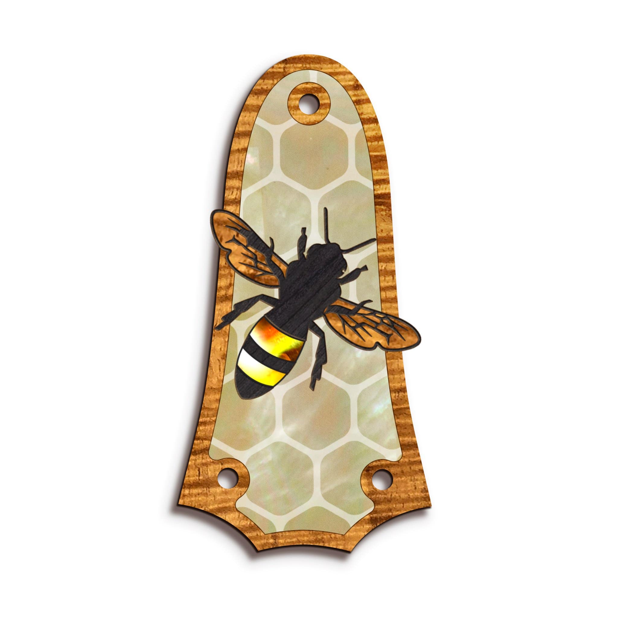 パーツ bee Save the Bees | Custom Truss Rod Cover – ThaliaCapos.com