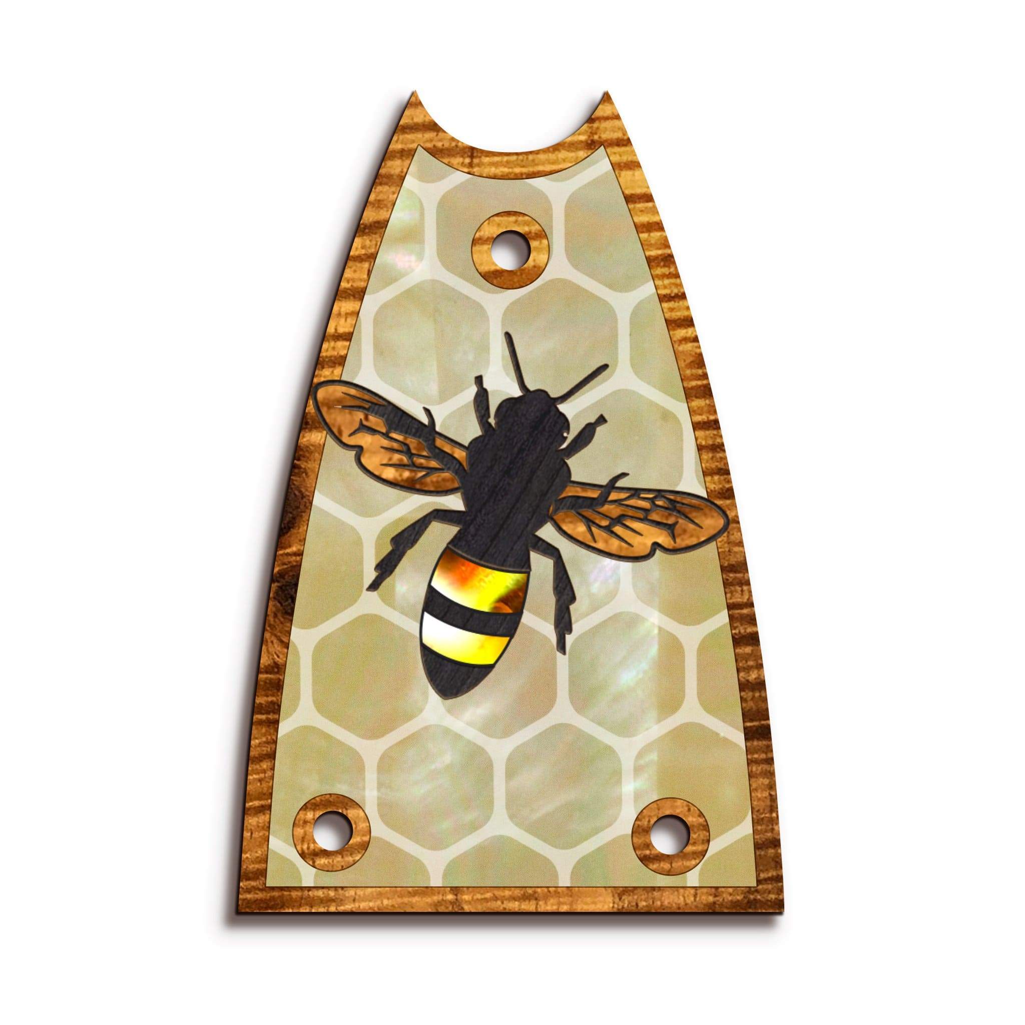 Save the Bees | Custom Truss Rod Cover | Thalia – ThaliaCapos.com