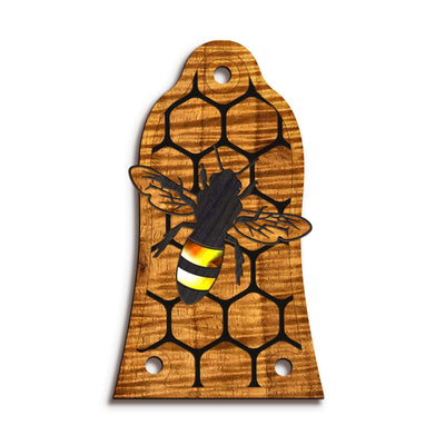 Thalia Truss Rod Cover Save the Bees | Custom Truss Rod Cover Save the Bees / T11 (Epiphone)