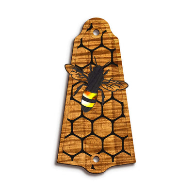 Thalia Truss Rod Cover Save the Bees | Custom Truss Rod Cover Save the Bees / T5 (Gibson Bell 2)