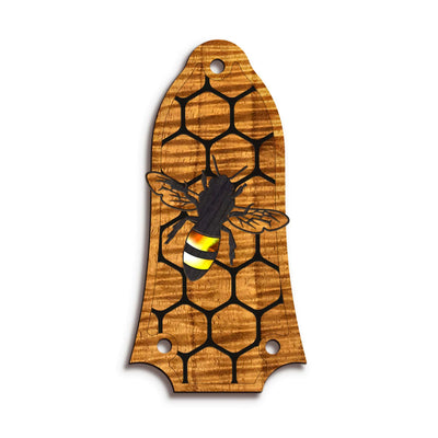 Thalia Truss Rod Cover Save the Bees | Custom Truss Rod Cover Save the Bees / T6 (Epiphone)
