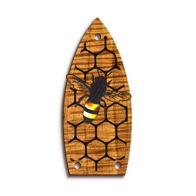 Thalia Truss Rod Cover Save the Bees | Custom Truss Rod Cover Save the Bees / T9 (Gretsch)