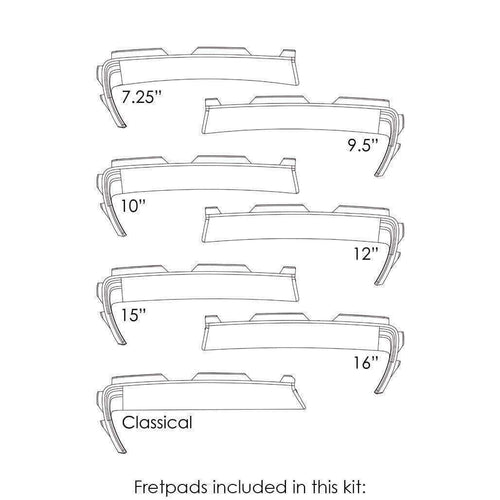 ThaliaCapos.com Tuning Kit Teflon | High Tension Tuning Kit (7-piece)